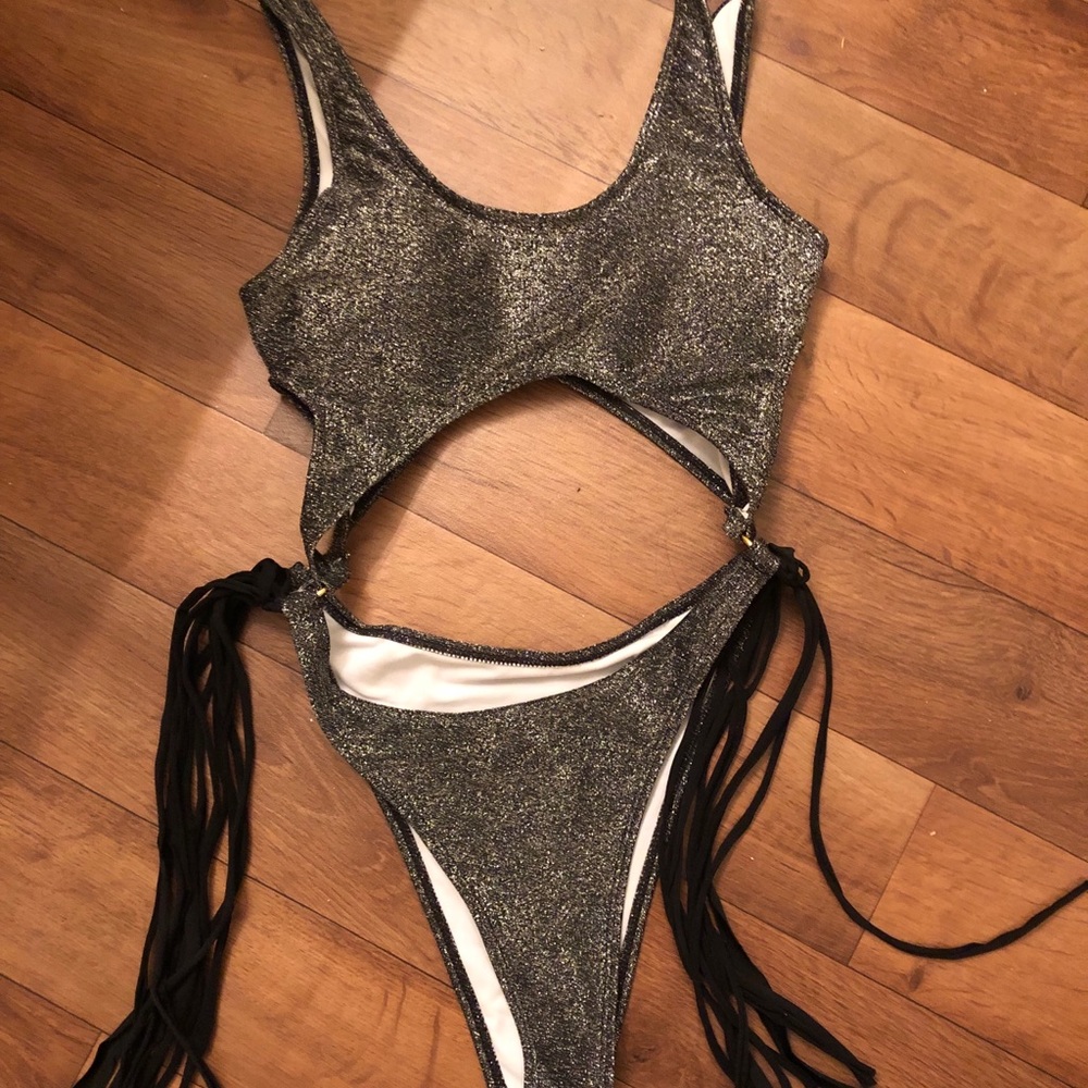 Rave glitter bodysuit